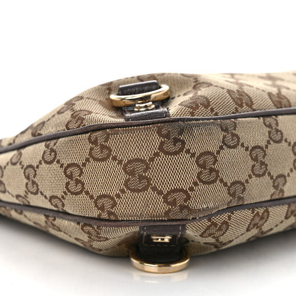 Gucci Monogram Medium Abbey D Ring Hobo Brown 9 of 13