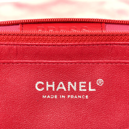 Chanel Lambskin Quilted Jumbo Single Flap Red 6 of 10