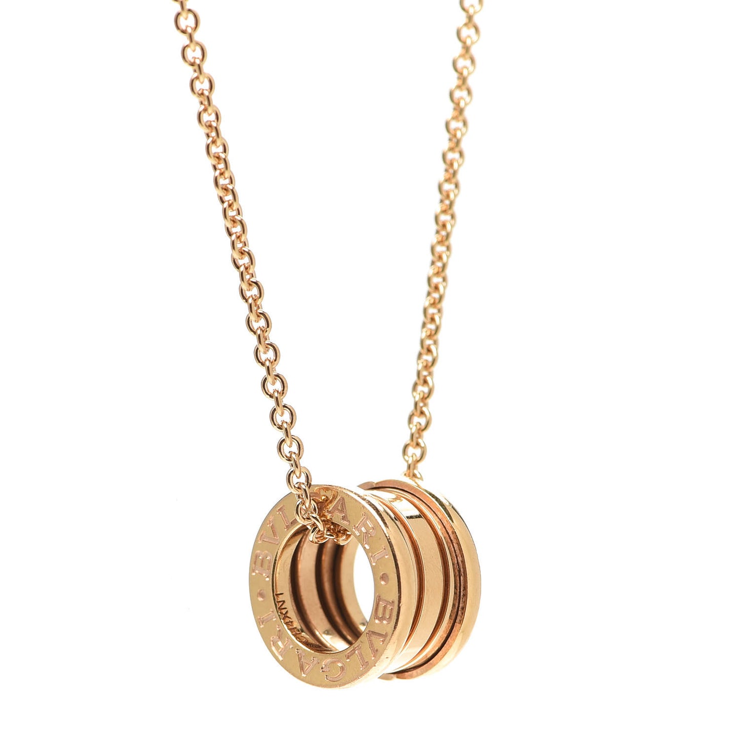 18K Yellow Gold B.Zero1 Pendant Necklace