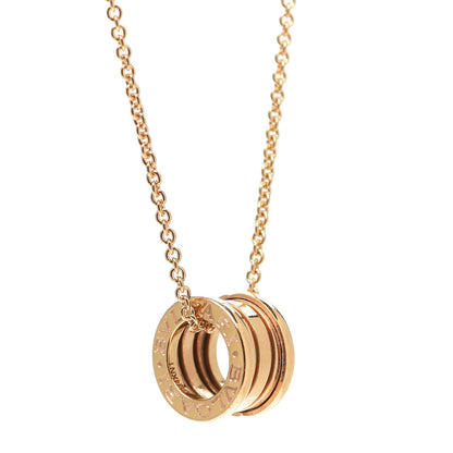 Bulgari 18K Yellow Gold B.Zero1 Pendant Necklace 4 of 7