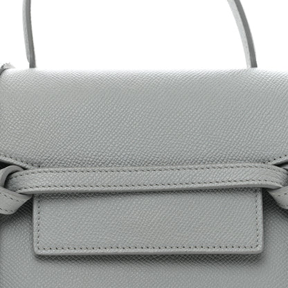 Celine Grained Calfskin Nano Belt Bag Mineral 6 of 10