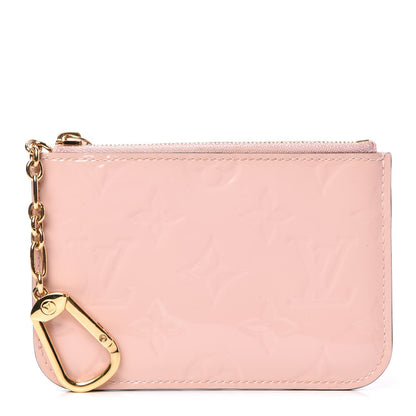 Louis Vuitton Vernis Key Pouch Rose Ballerine 1 of 7