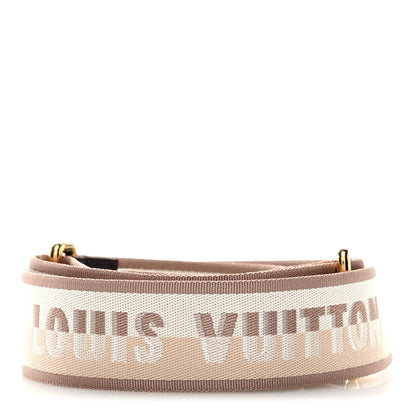 Louis Vuitton Jacquard Speedy Bandouliere 20 Shoulder Strap Beige Brown 3 of 3