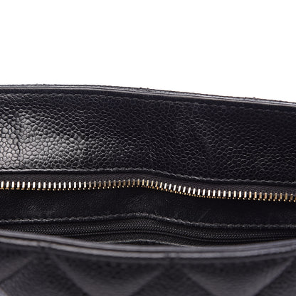 Chanel Caviar Medallion Tote Black 10 of 15