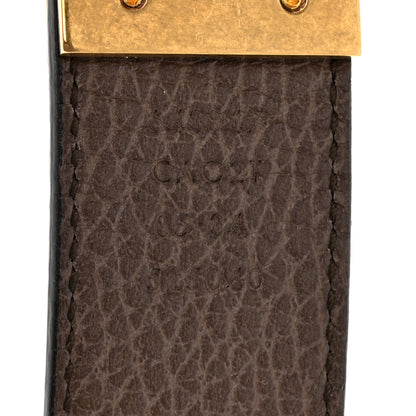 Gucci Calfskin Double G Reversible 37mm Belt 85 34 Black Cocoa 7 of 8