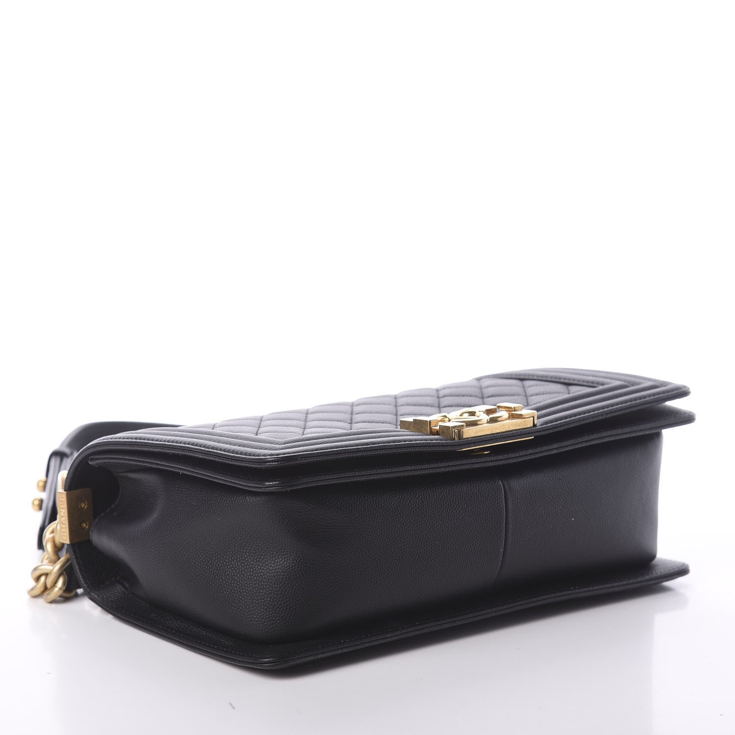 Chanel Caviar Quilted Medium Boy Flap Black 3 of 9