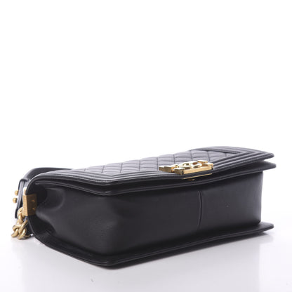 Chanel Caviar Quilted Medium Boy Flap Black 3 of 9