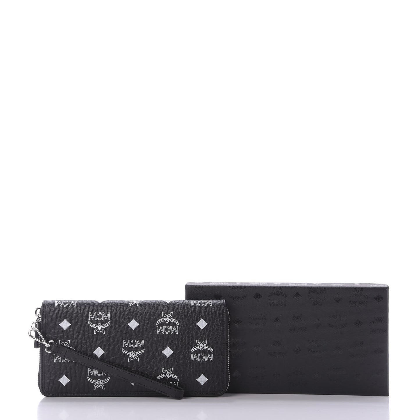 Visetos Zip Around Wallet Black
