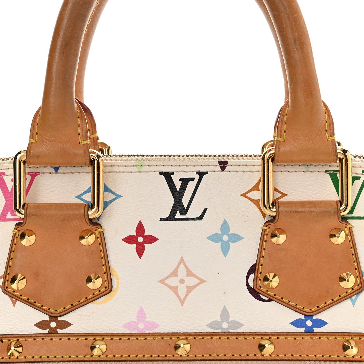 Monogram Multicolor Alma White