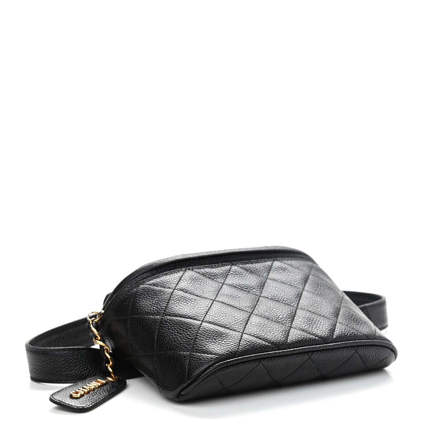 Caviar Quilted Belt Bag 75 30 Black