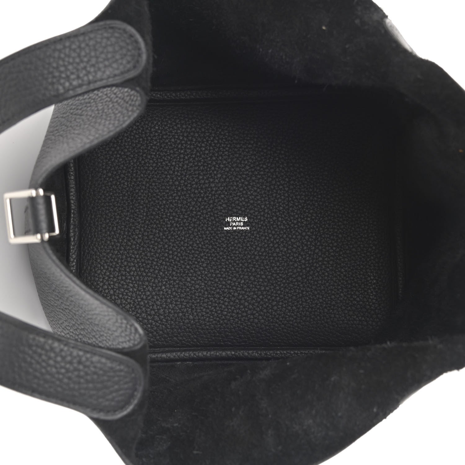 Hermes Taurillon Clemence Picotin Lock 22 MM Black 4 of 11