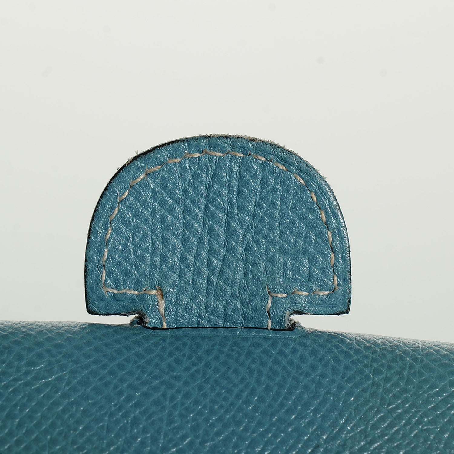 Hermes Courchevel Evelyne GM Blue Jean 9 of 15