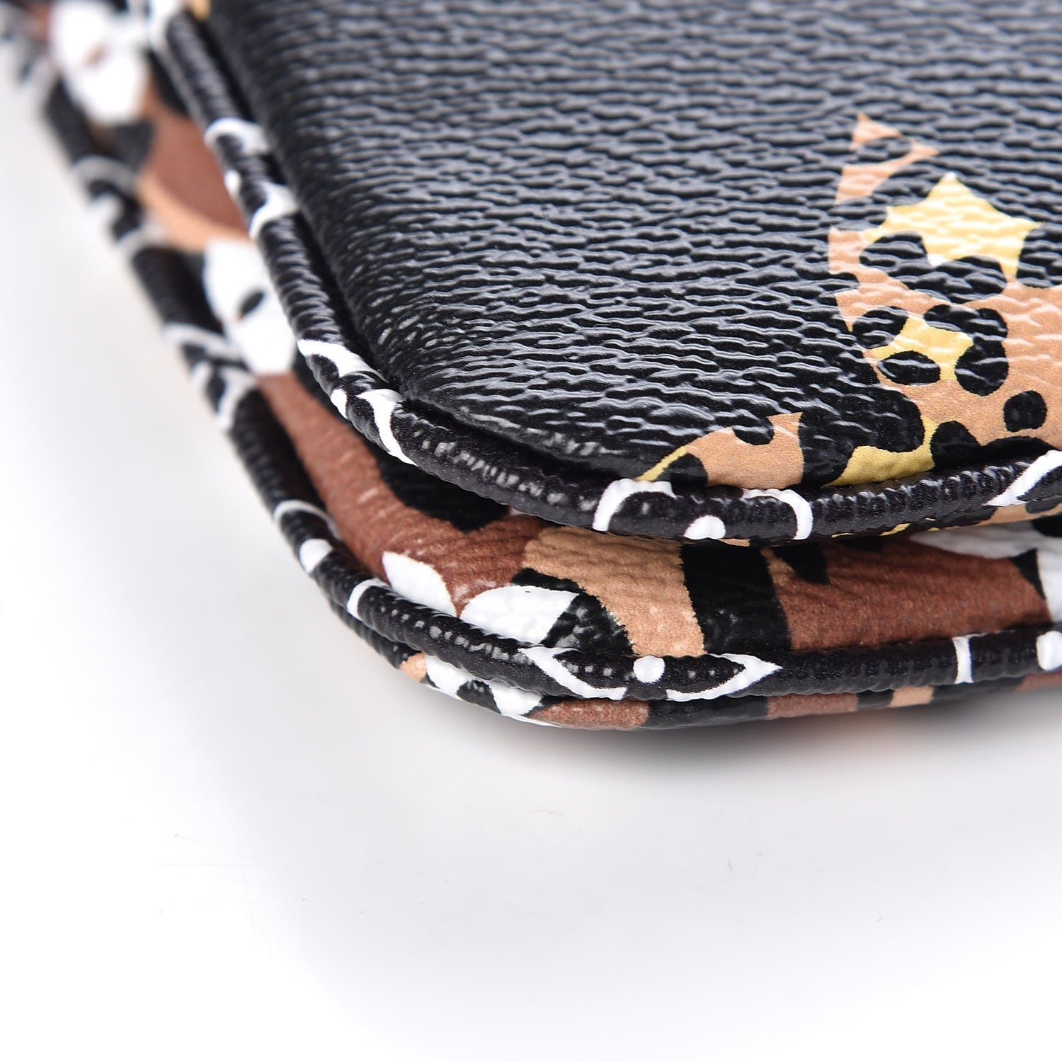 Louis Vuitton Monogram Giant Jungle Pochette Double Zip Black 9 of 10
