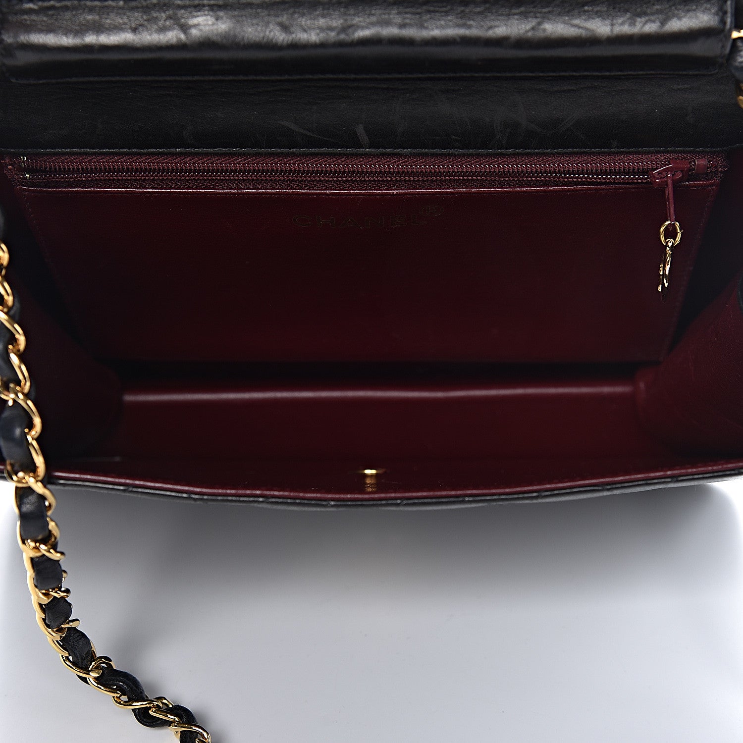 Chanel Lambskin Quilted Medium Single Flap Black 5 of 21