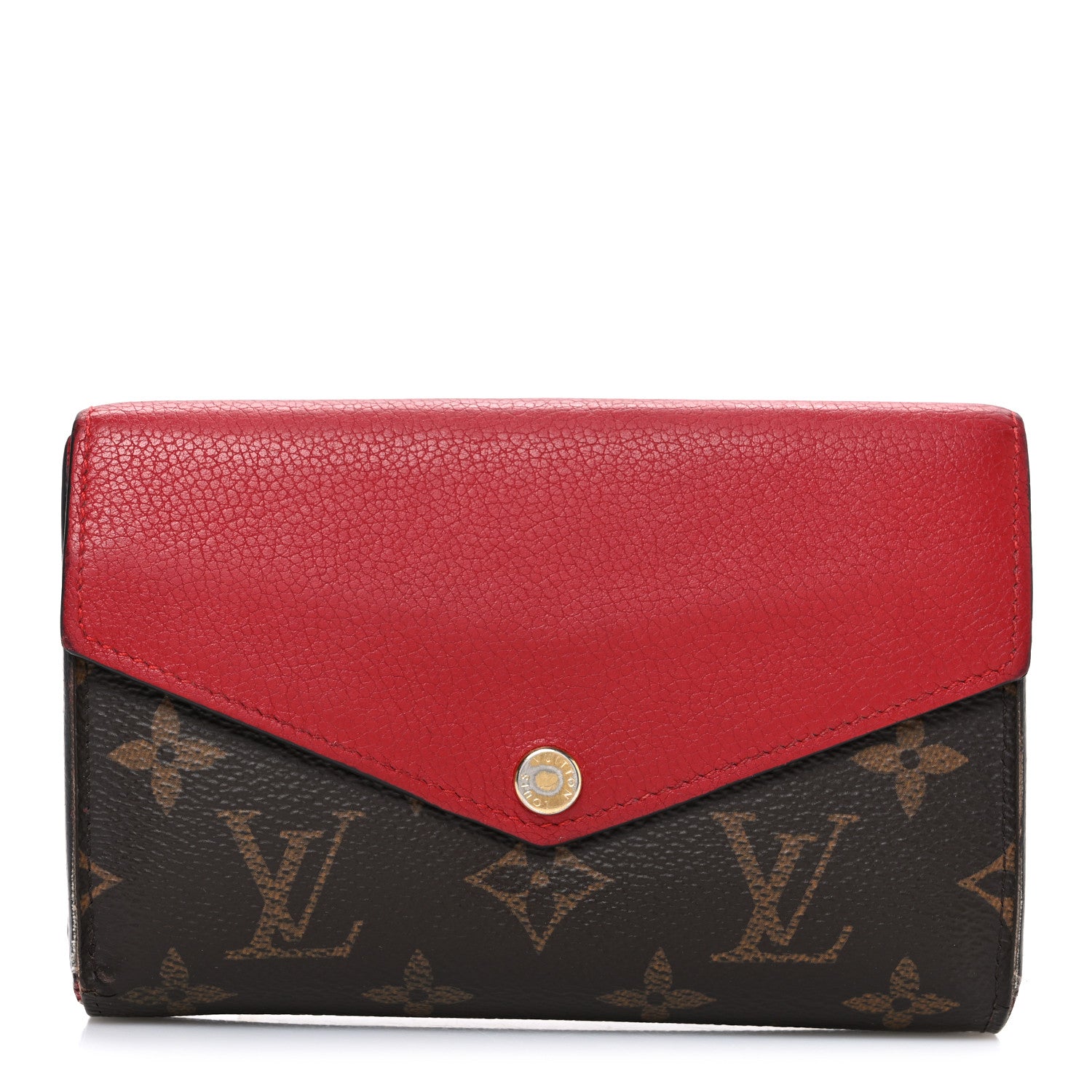 Louis Vuitton Monogram Pallas Compact Wallet Cherry 1832460