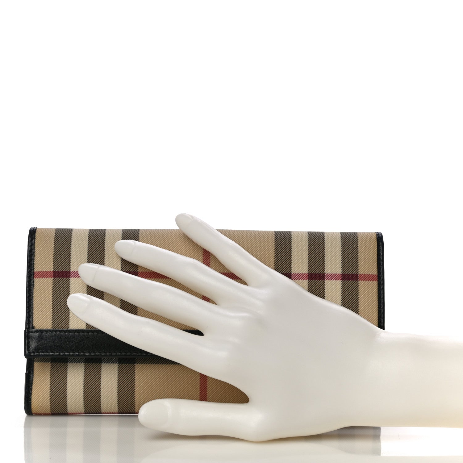 Burberry House Check Continental Wallet Black 2 of 11