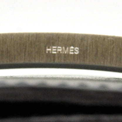 Hermes Mens Leather Reversible H Belt 105 Noir Chocolate 4 of 5