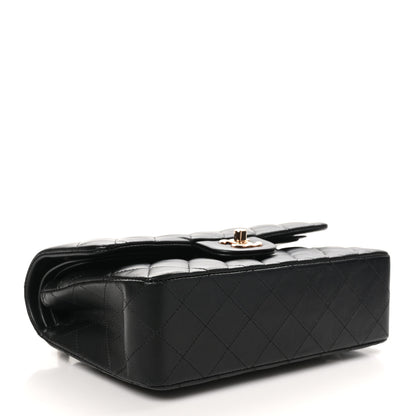 Chanel Lambskin Quilted Small Double Flap Black 4 of 11