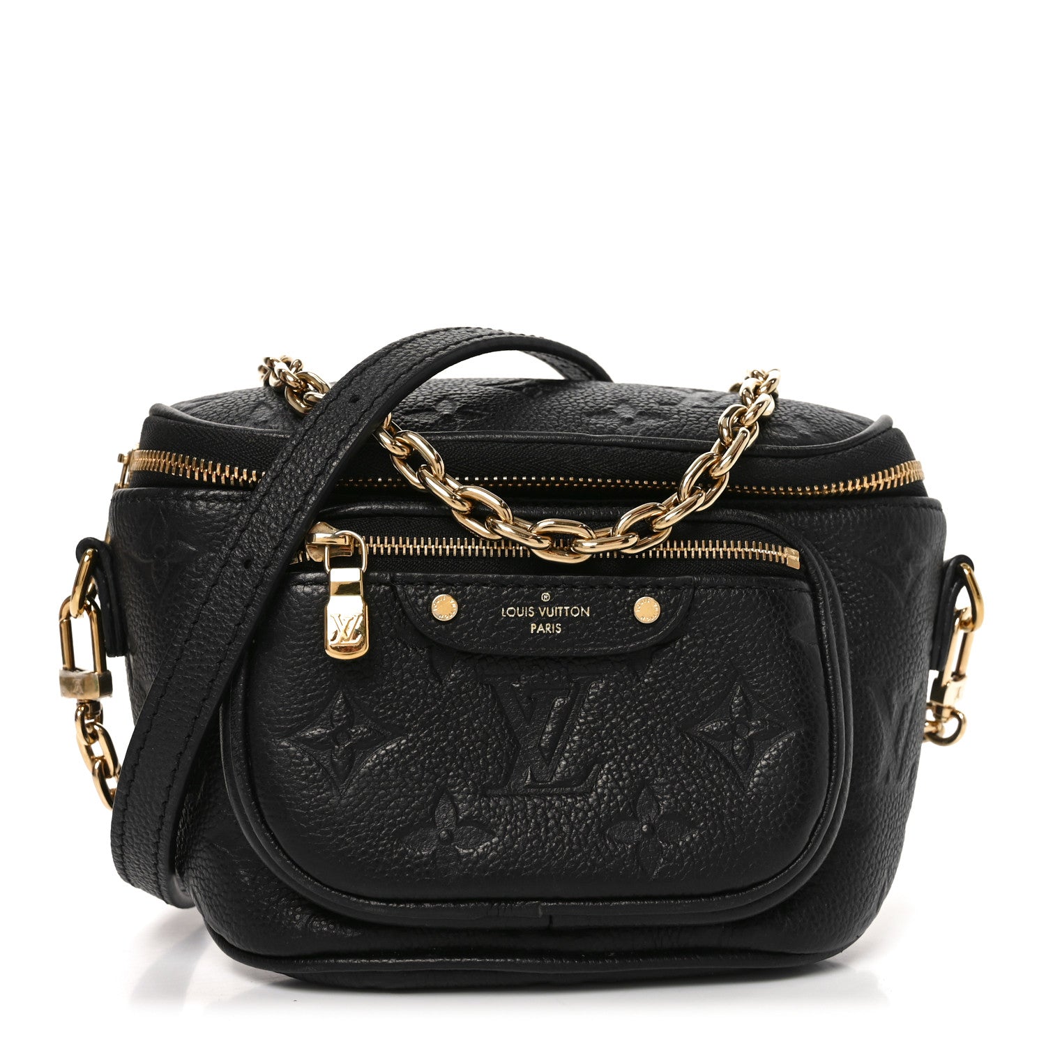Louis Vuitton Empreinte Mini Bumbag Black 1 of 9