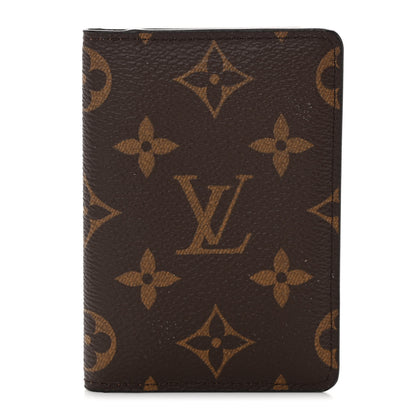 Louis Vuitton Monogram Pocket Organizer Card Holder NM 1 of 6