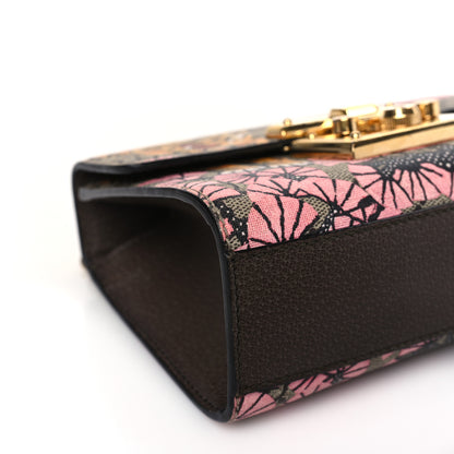Gucci GG Supreme Monogram Bengal Small Padlock Shoulder Bag Beige Pink 8 of 9