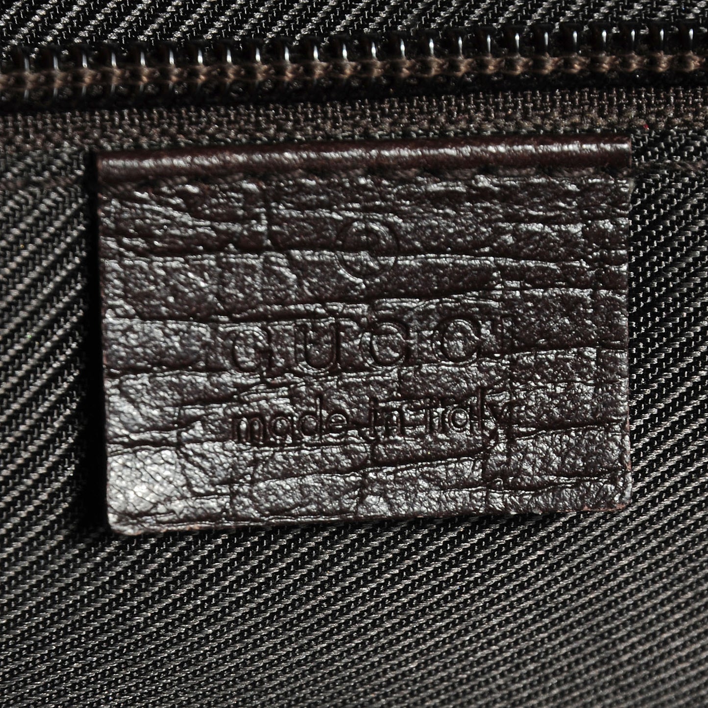 GG Plus Monogram Large Double Buckle Flap Messenger Bag Beige Dark Brown