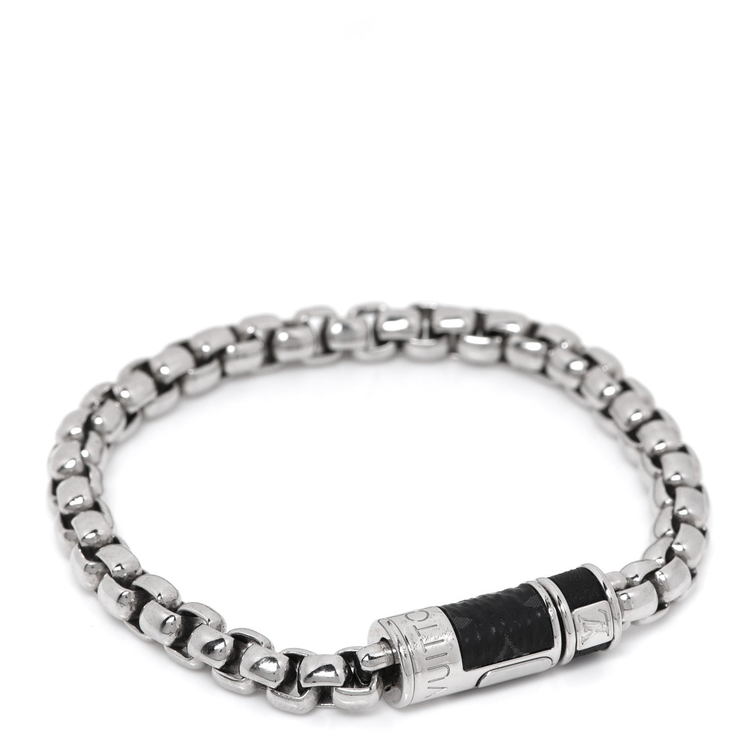 Louis Vuitton Chain Bracelet Silver 3 of 6