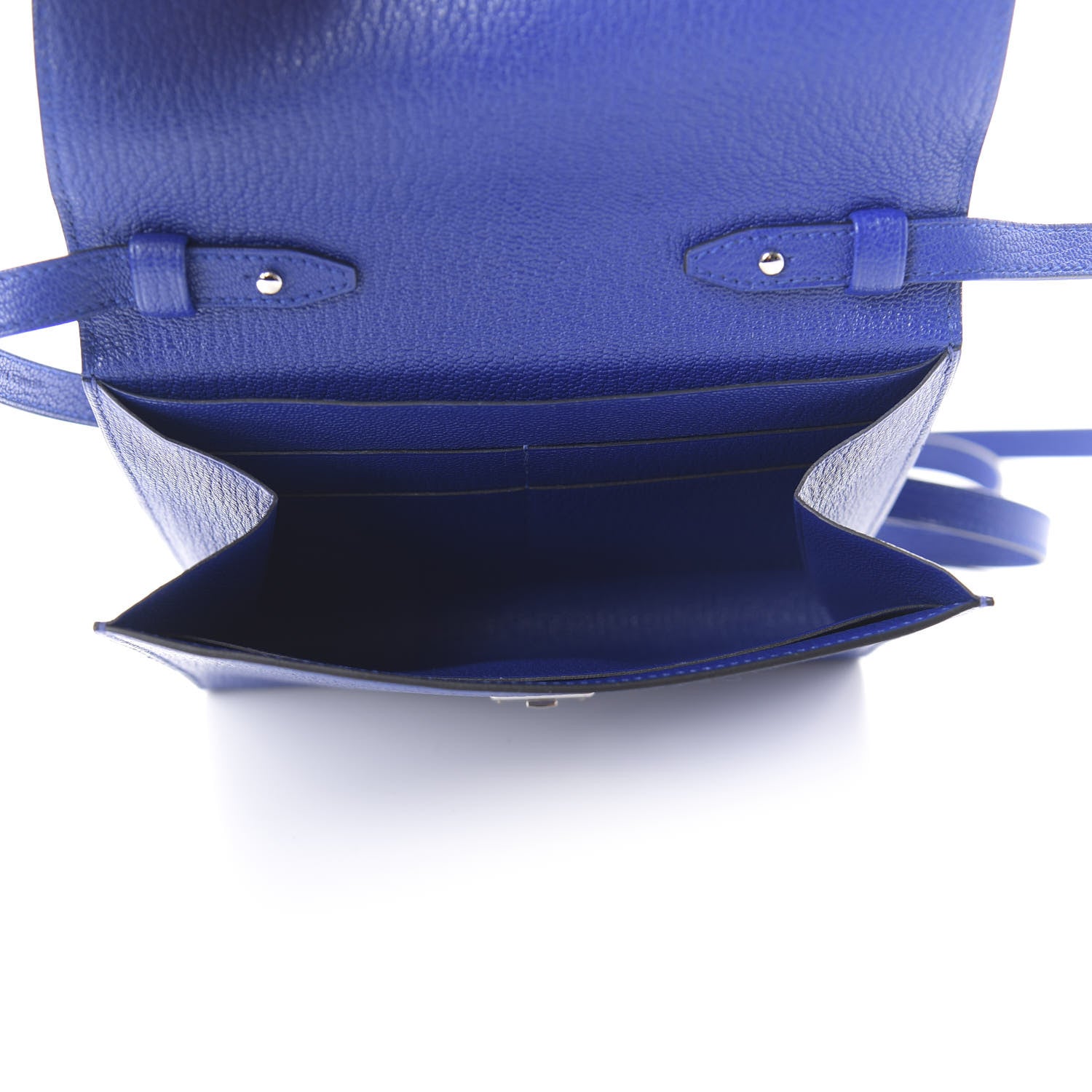 Hermes Chevre Mysore Clic 16 Wallet Bleu Electrique 5 of 10