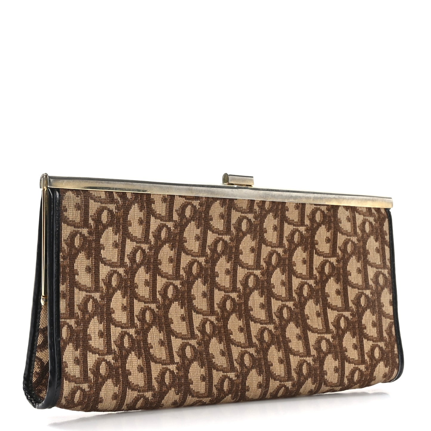 Monogram Clutch Brown