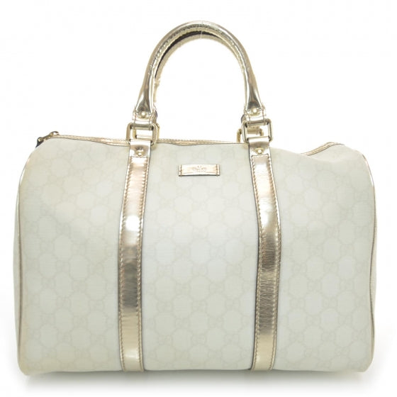 Monogram Medium Joy Boston Metallic