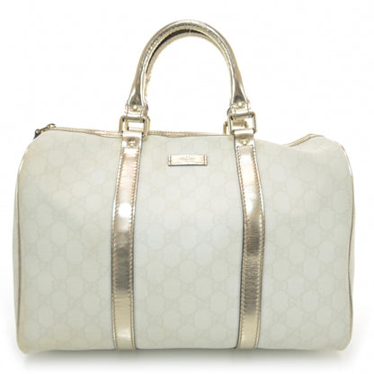 Gucci Monogram Medium Joy Boston Metallic 1 of 9