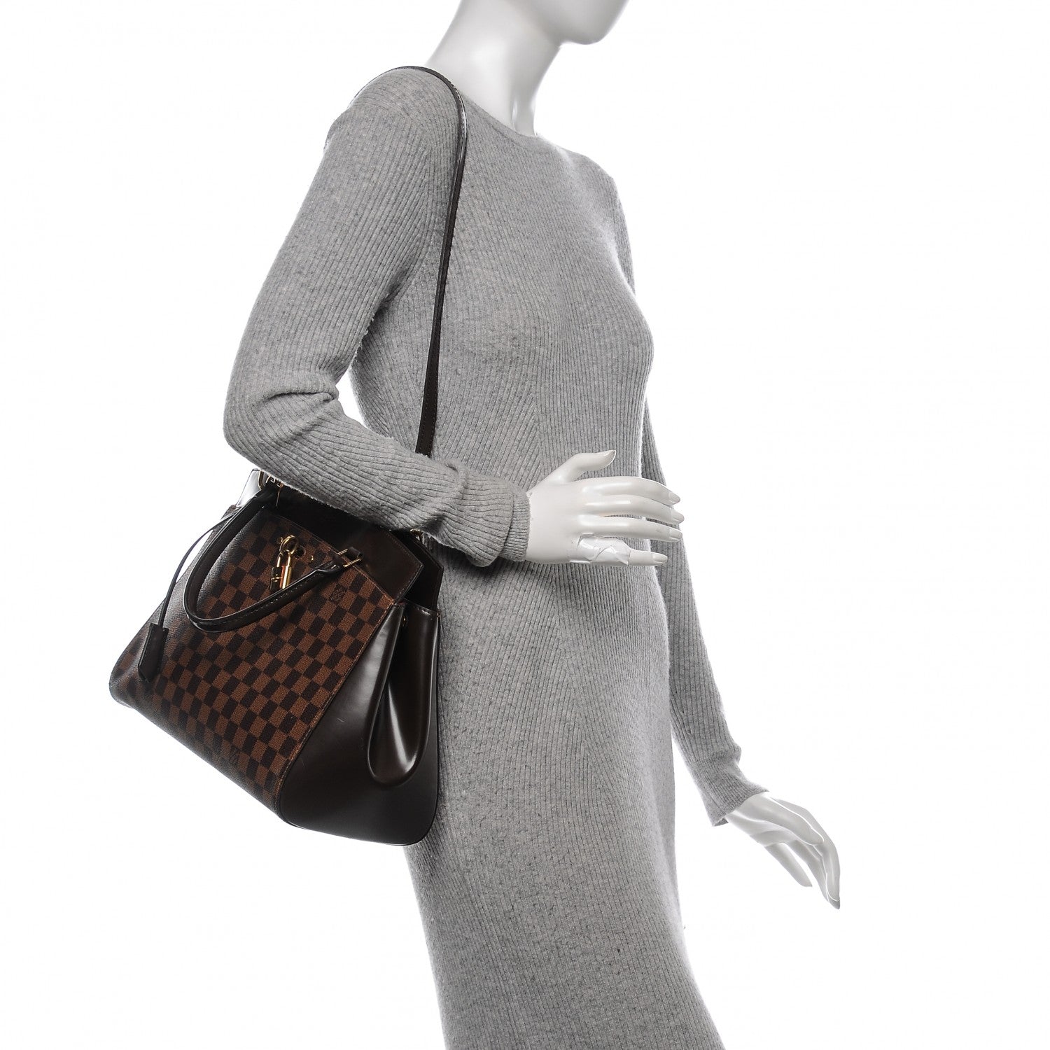 Louis Vuitton Damier Ebene Rivoli MM 2 of 6