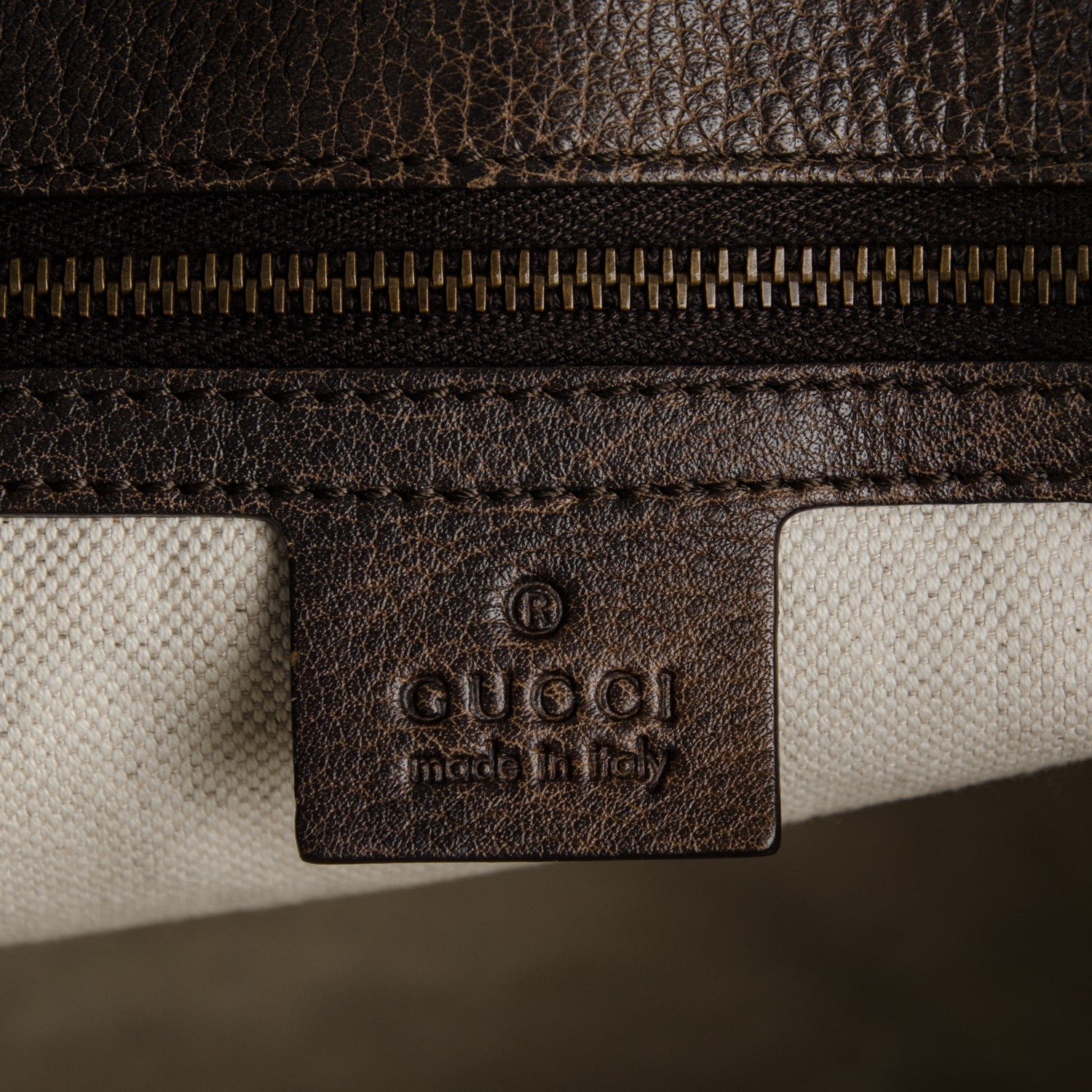 Gucci Monogram Medium Laidback Crafty Tote Dark Brown 11 of 12