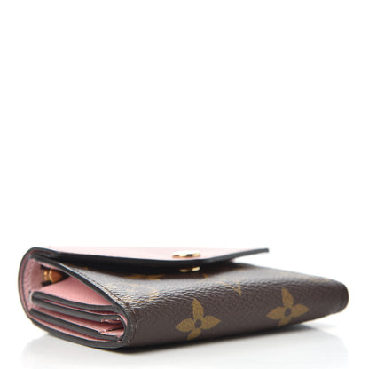 Louis Vuitton Monogram Zoe Wallet Rose Ballerine 4 of 6