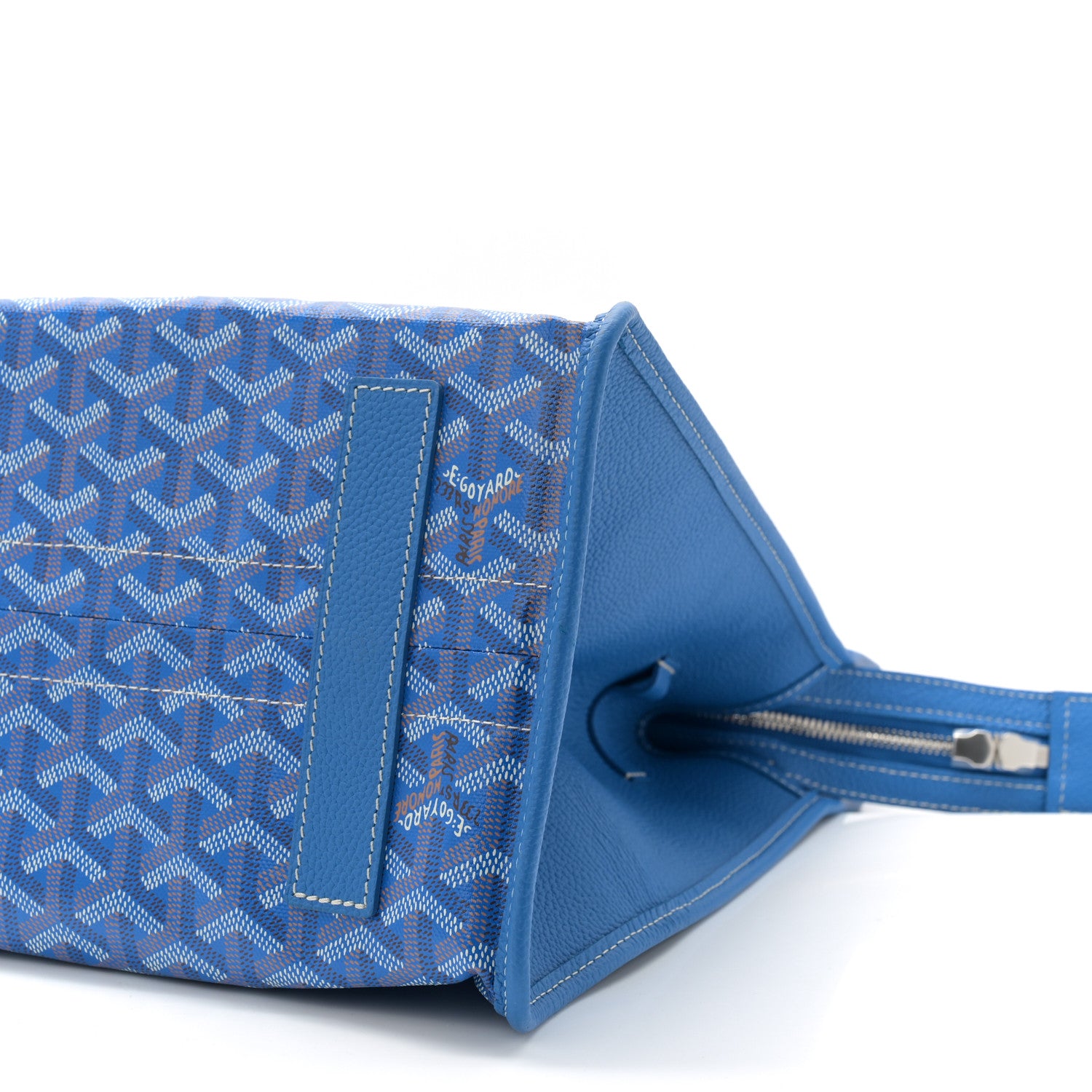 Goyard Goyardine Sac Hardy Pet Carrier PM Sky Blue 11 of 12