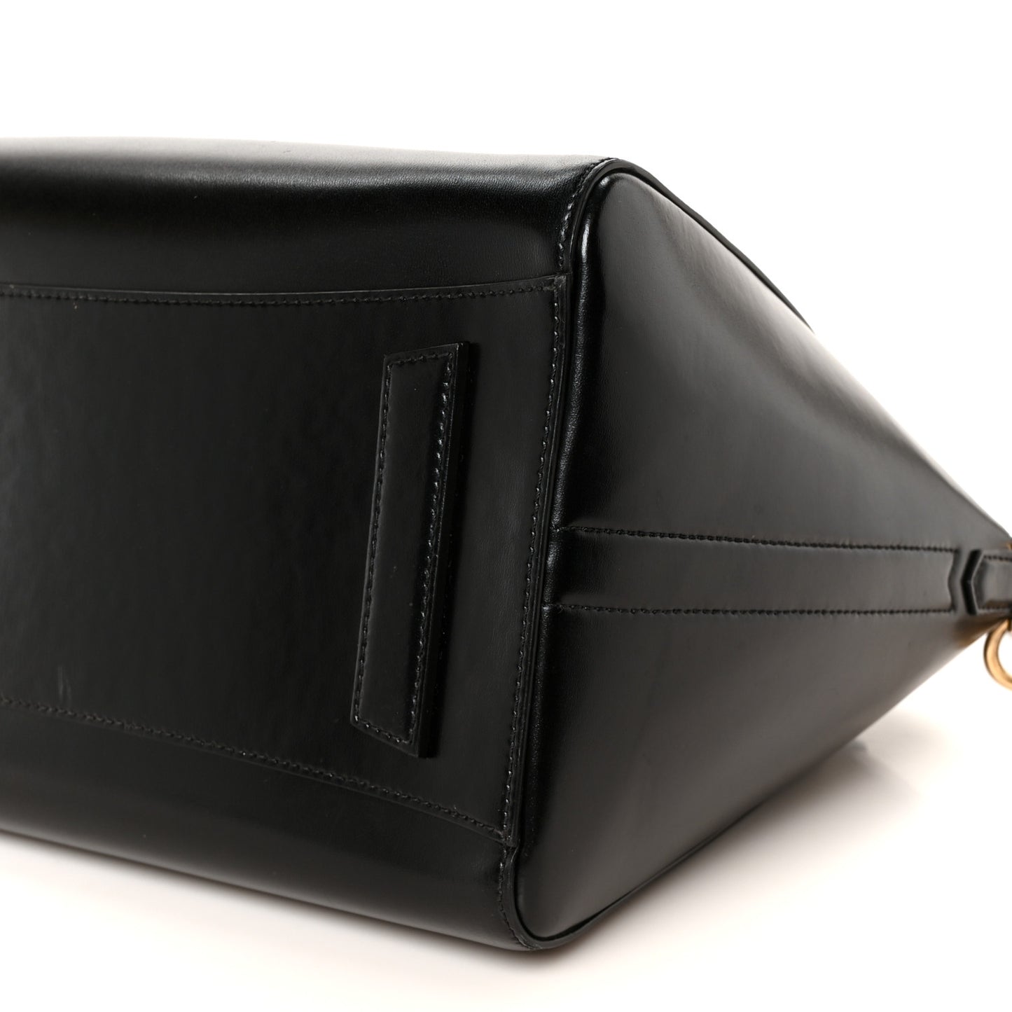 Shiny Lord Calfskin Medium Antigona Black