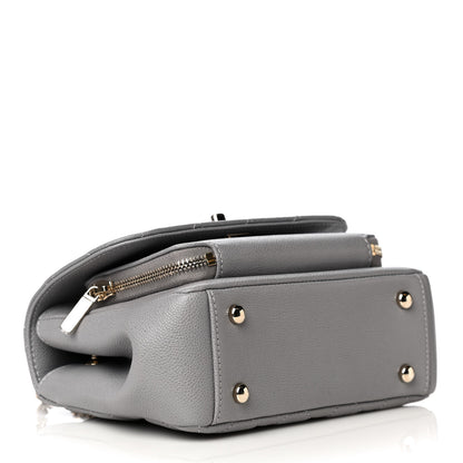 Chanel Caviar Quilted Small Business Affinity Flap Grey 4 of 12