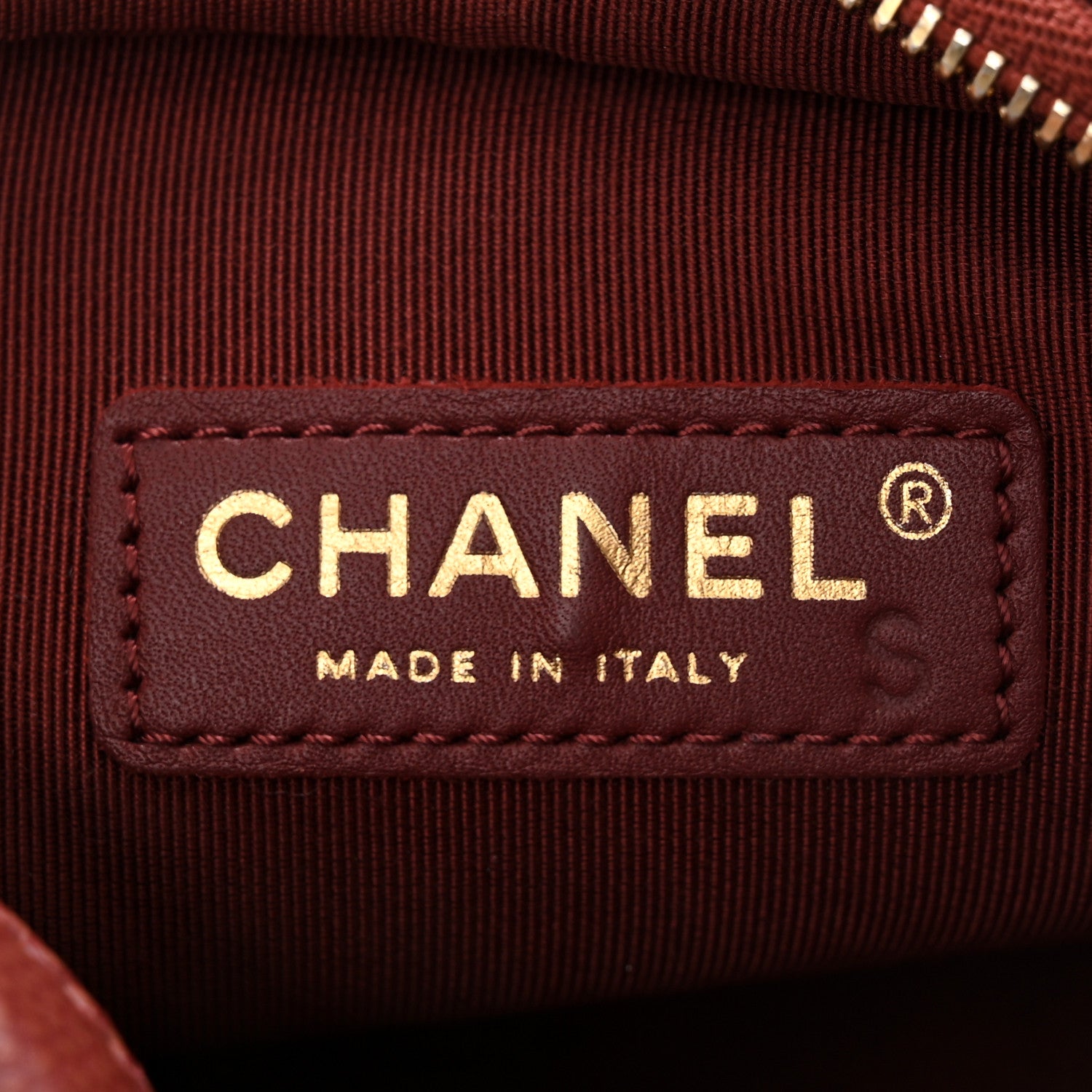 Chanel Caviar Quilted Mini Coco Tassel Camera Case Burgundy 6 of 10