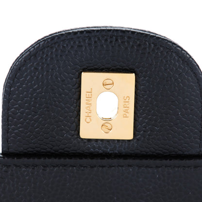 Chanel Caviar Quilted Jumbo Double Flap Black 6 of 8