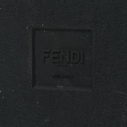 Fendi Calfskin FF Mens Slide Sandals 9 Black 7 of 8