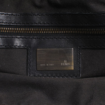 Fendi Bubble Calfskin Large Chef Shopper Tote Black 6 of 9