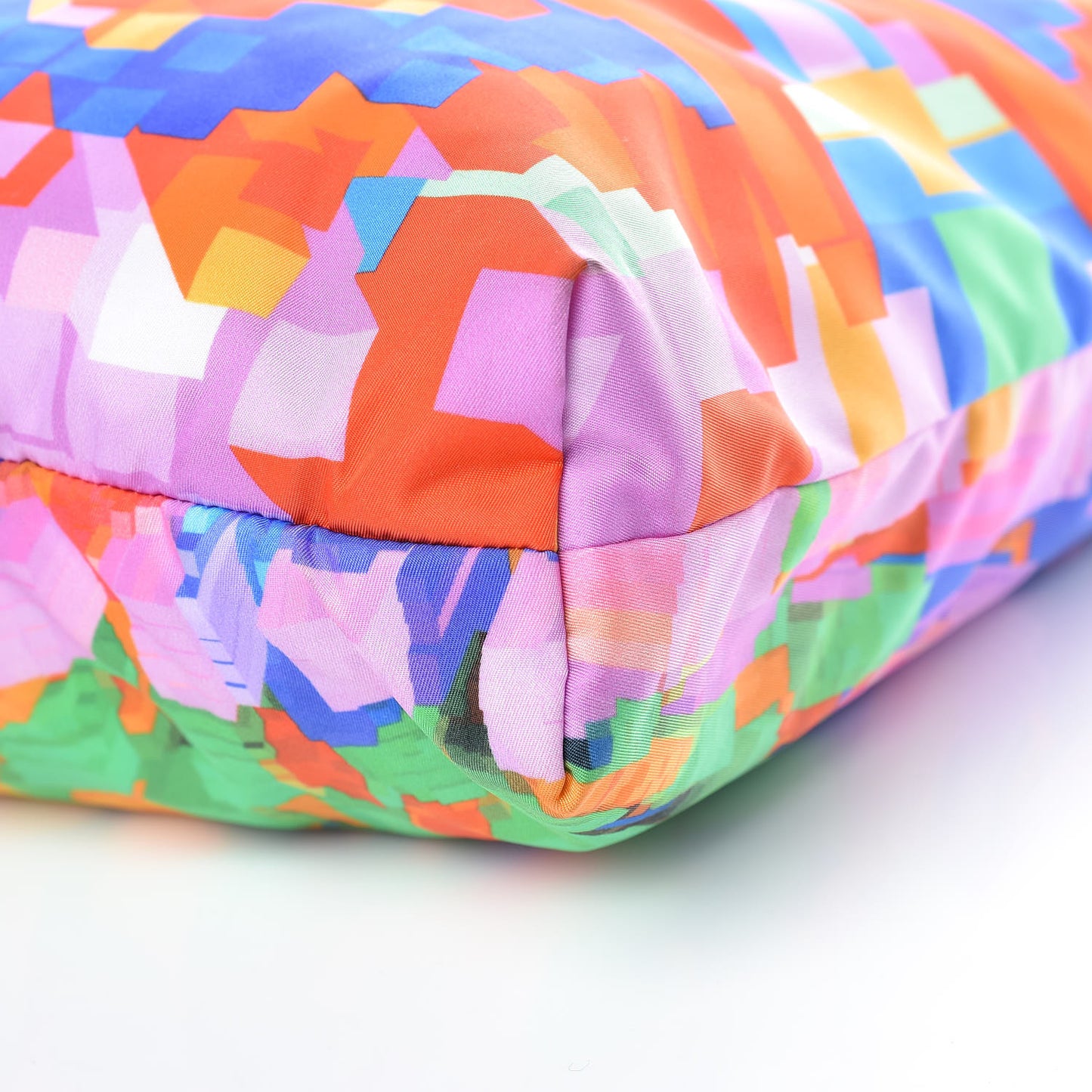 Nylon Printed CC Tote Multicolor
