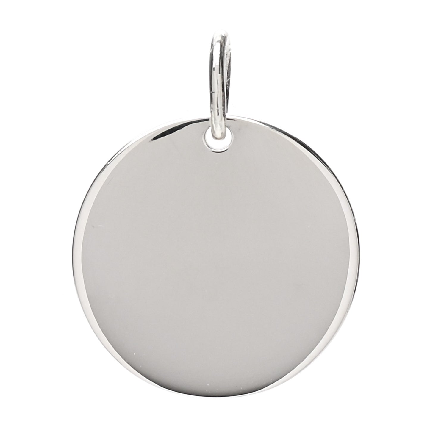 Sterling Silver Return to Tiffany Round Charm