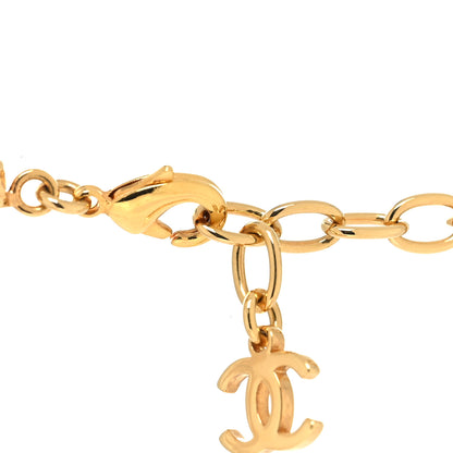 Chanel Metal Crystal CC Marquise Choker Gold 4 of 5