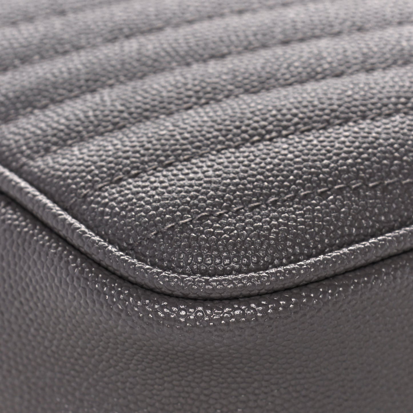 Grain De Poudre Matelasse Monogram Mini Lou Camera Bag Fog
