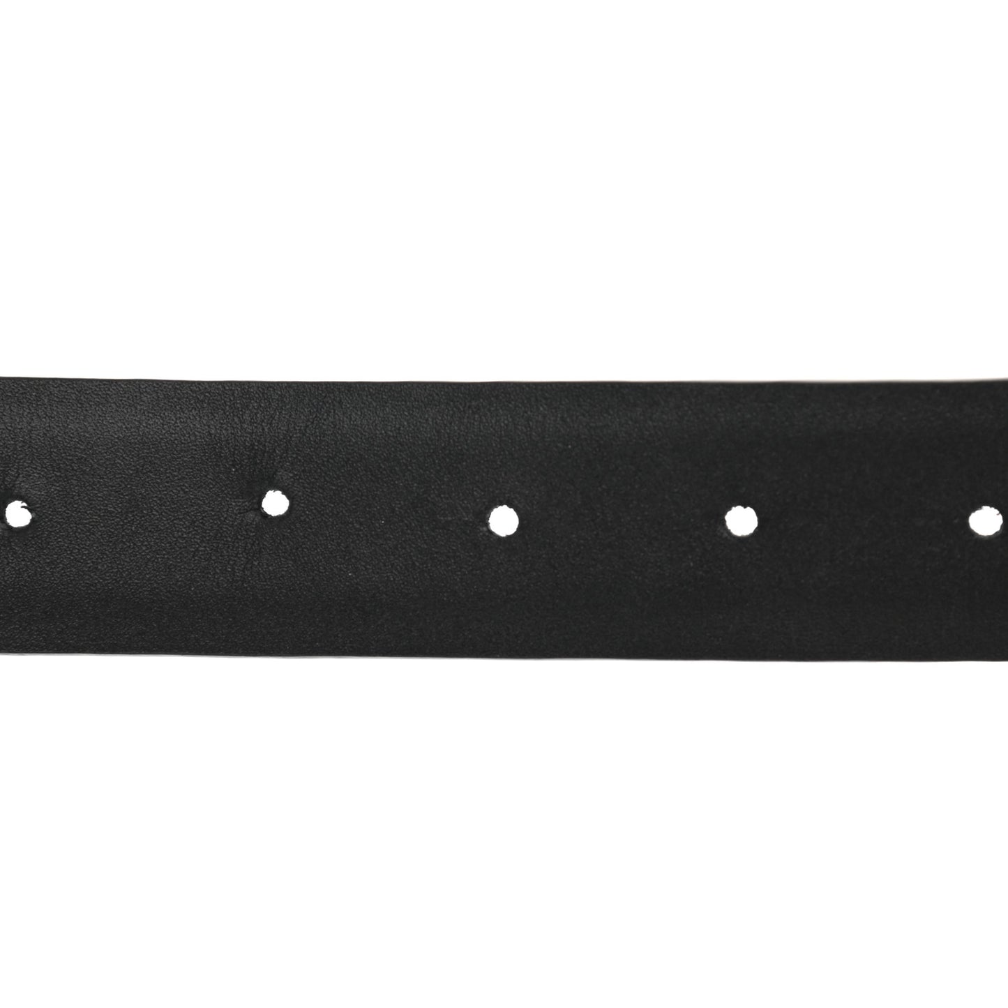 Calfskin Crystal Pearl Caviar CC Belt 80 32 Black