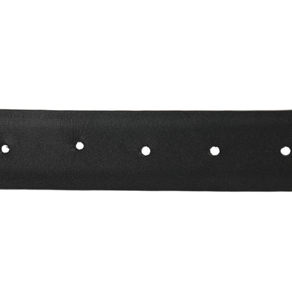 Chanel Calfskin Crystal Pearl Caviar CC Belt 80 32 Black 3 of 8