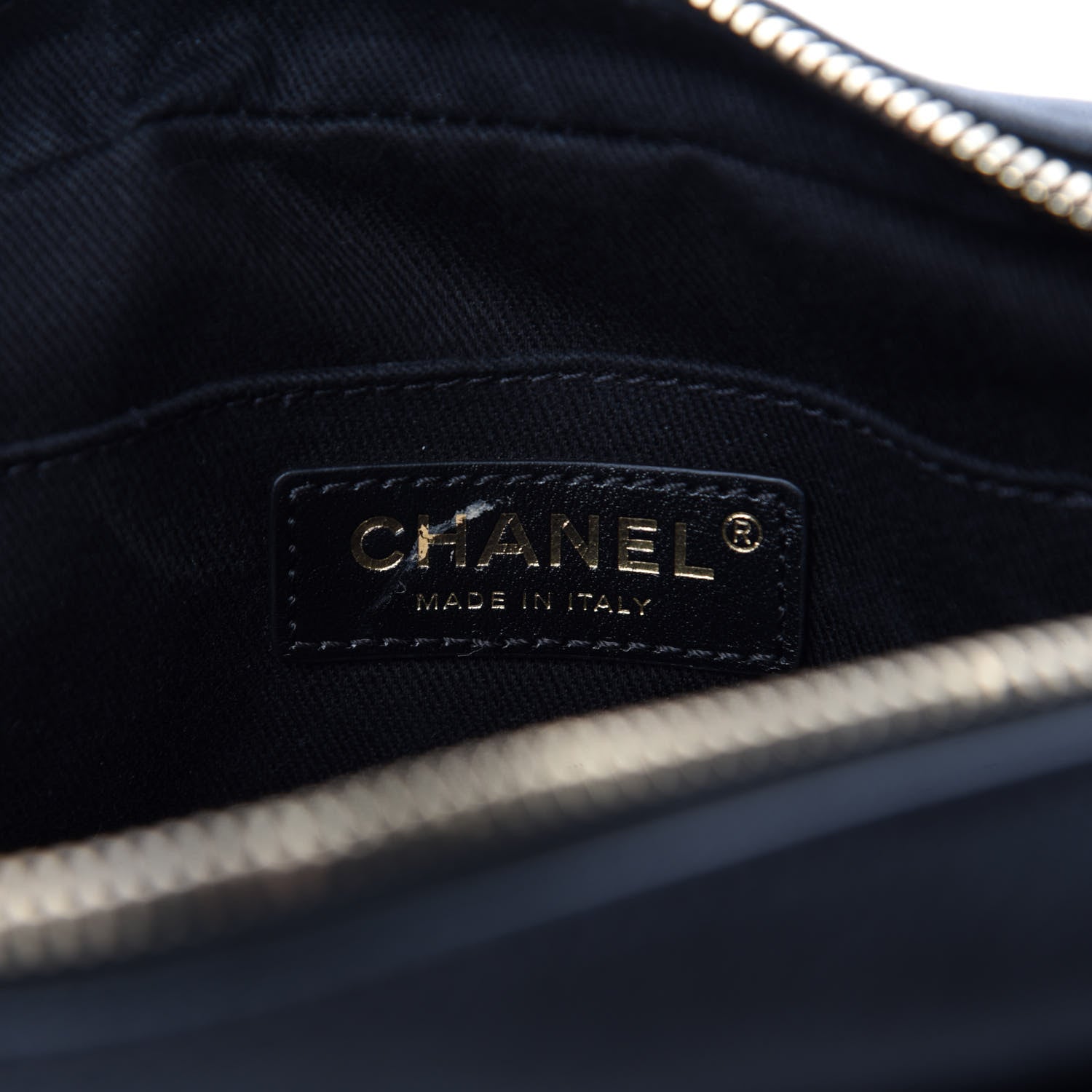 Chanel Calfskin Stitched Casual Trip Waist Bag Black 8 of 11