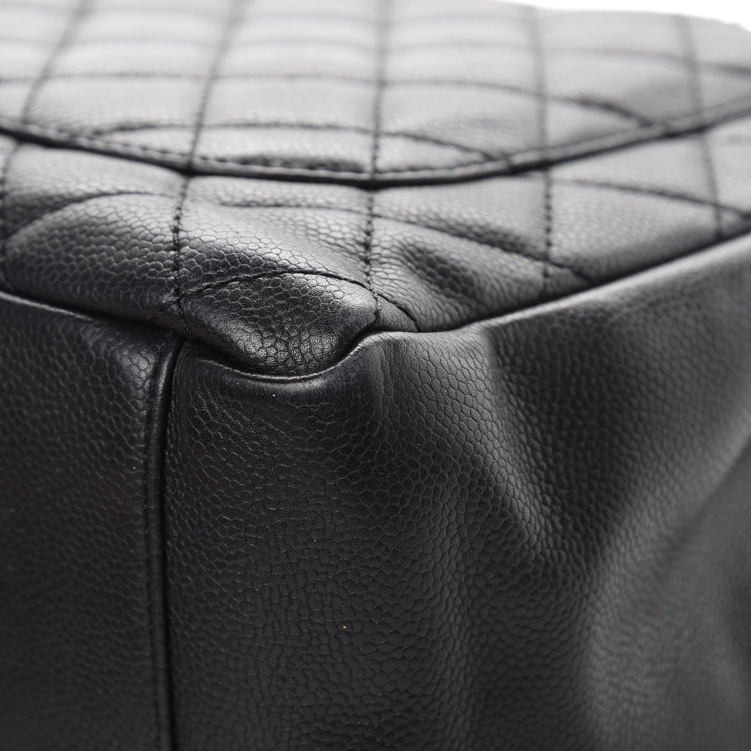 Chanel Caviar Quilted Grand Shopping Tote GST Black 11 of 17