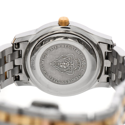 Gucci Stainless Steel Mother of Pearl 27mm 5500L Two Tone Quartz Watch 4 of 6